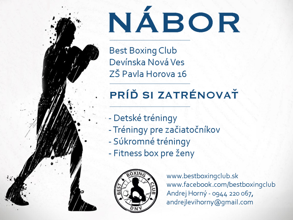 NÁBOR TRVÁ DO 15.2.2019 !!!